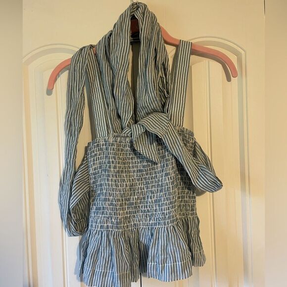 Ciao Lucia! Isla Smocked Tank Top with subtle peplum Size XS - Picture 9 of 10